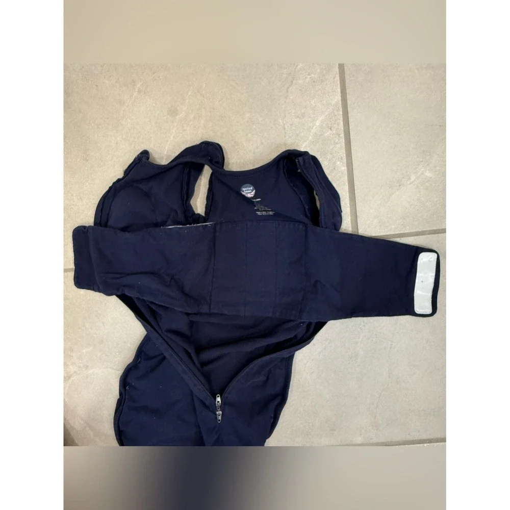 Nested Bean Zen Navy Blue Weighted Sleep Sack